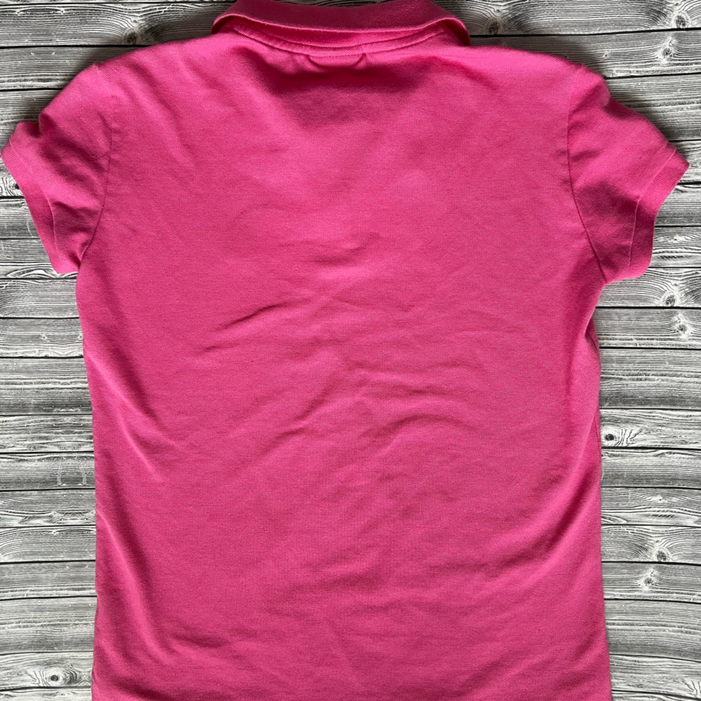 Lacoste Women’s Polo Shirt in Vibrant Pink - Picture 2 of 4